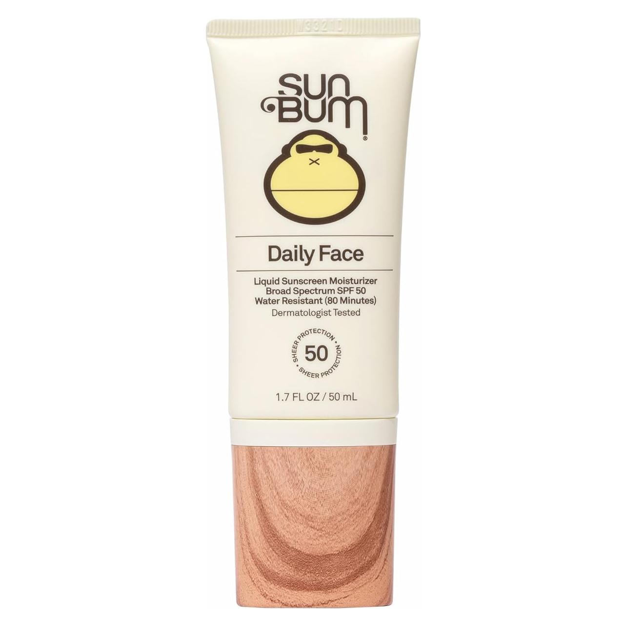 Loción Solar Facial Sun Bum Daily SPF 50 - 48.2 g