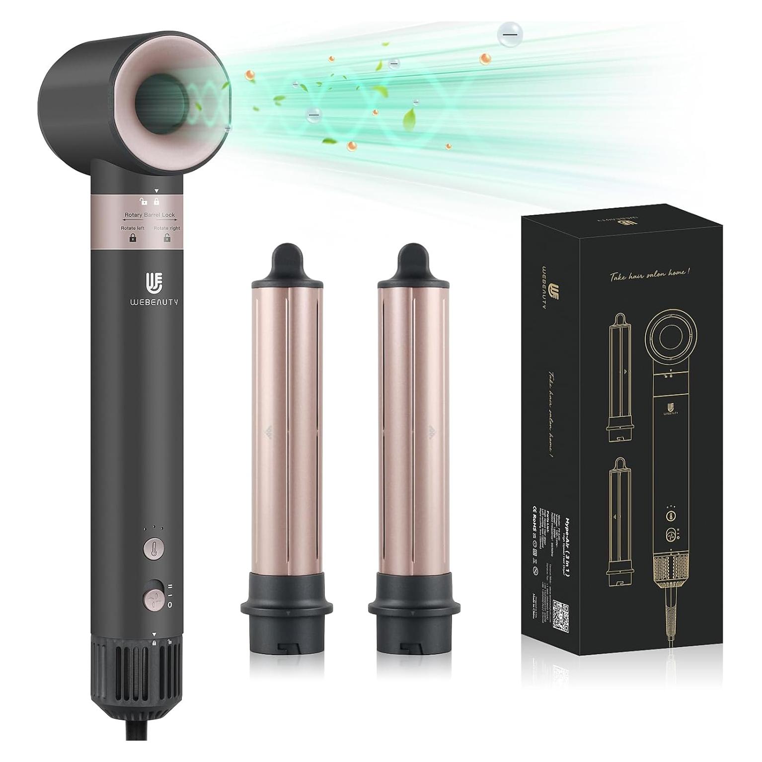 Secador de Cabello y Plancha Rizador Automática Webeauty F9A