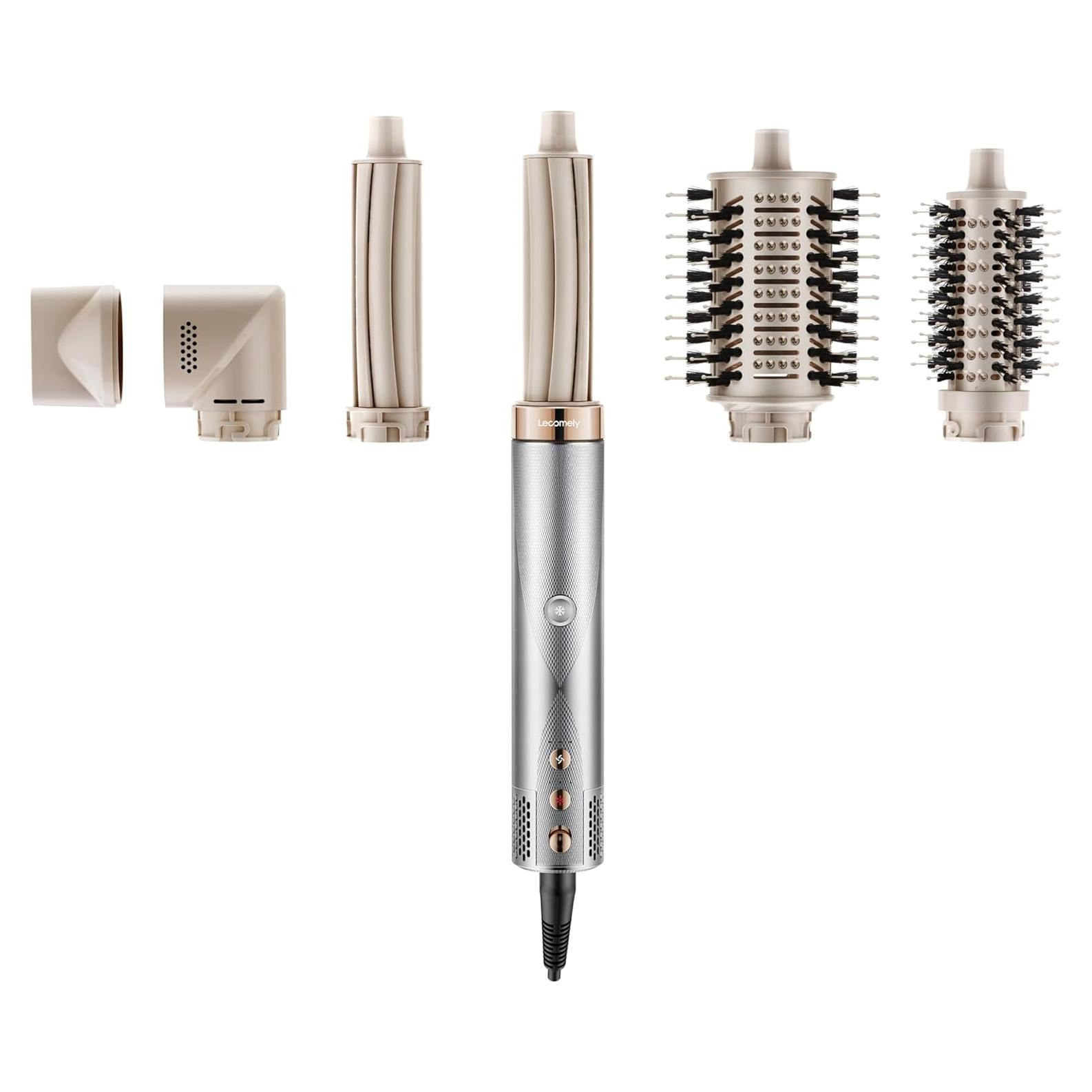 Estilizador de Cabello 5 en 1 Lecomely A3 - Rizado, Secado y Alisado