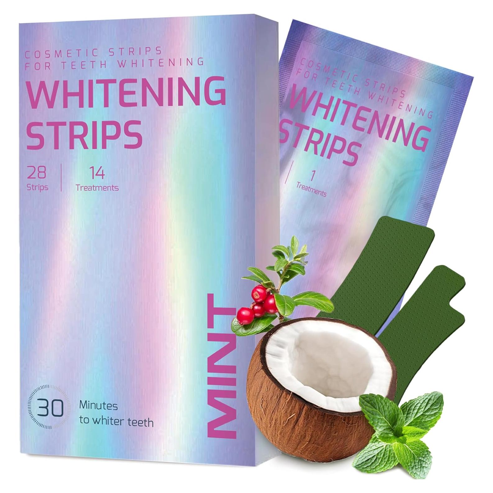 Tiras Blanqueadoras Glowee - 28 Tiras Sin Peróxido