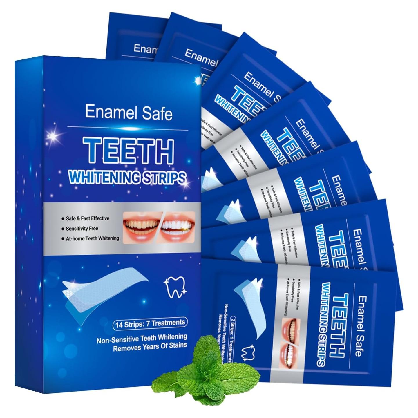 Tiras Blanqueadoras de Dientes Shodu - 14 Tratamientos Suaves