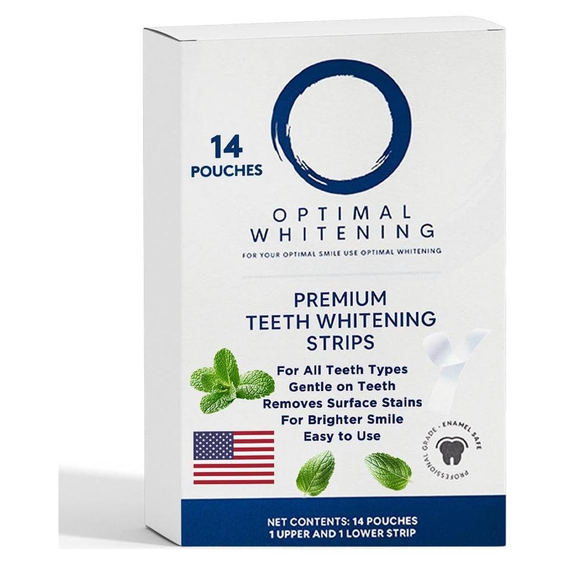 Tiras Blanqueadoras de Dientes WSD Labs - 14 Días para Dientes Sensibles