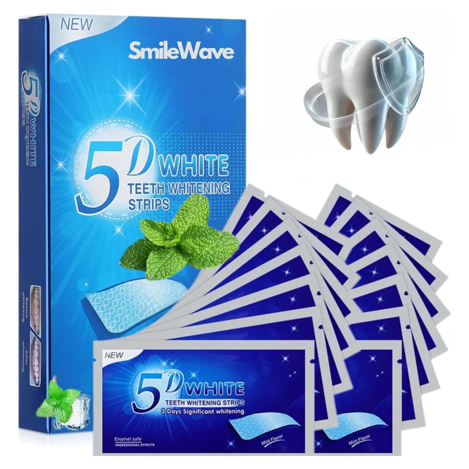 Tiras Blanqueadoras de Dientes SmileWave - 28 Tiras Efectivas