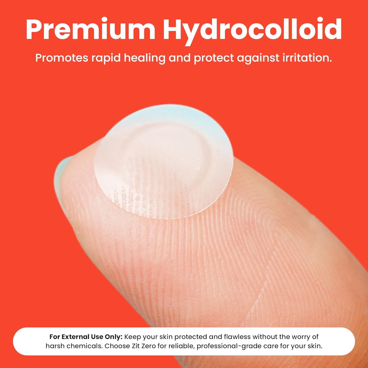 Parche Hidrocoloide para Acné Zit Zero - 46 Piezas 10mm