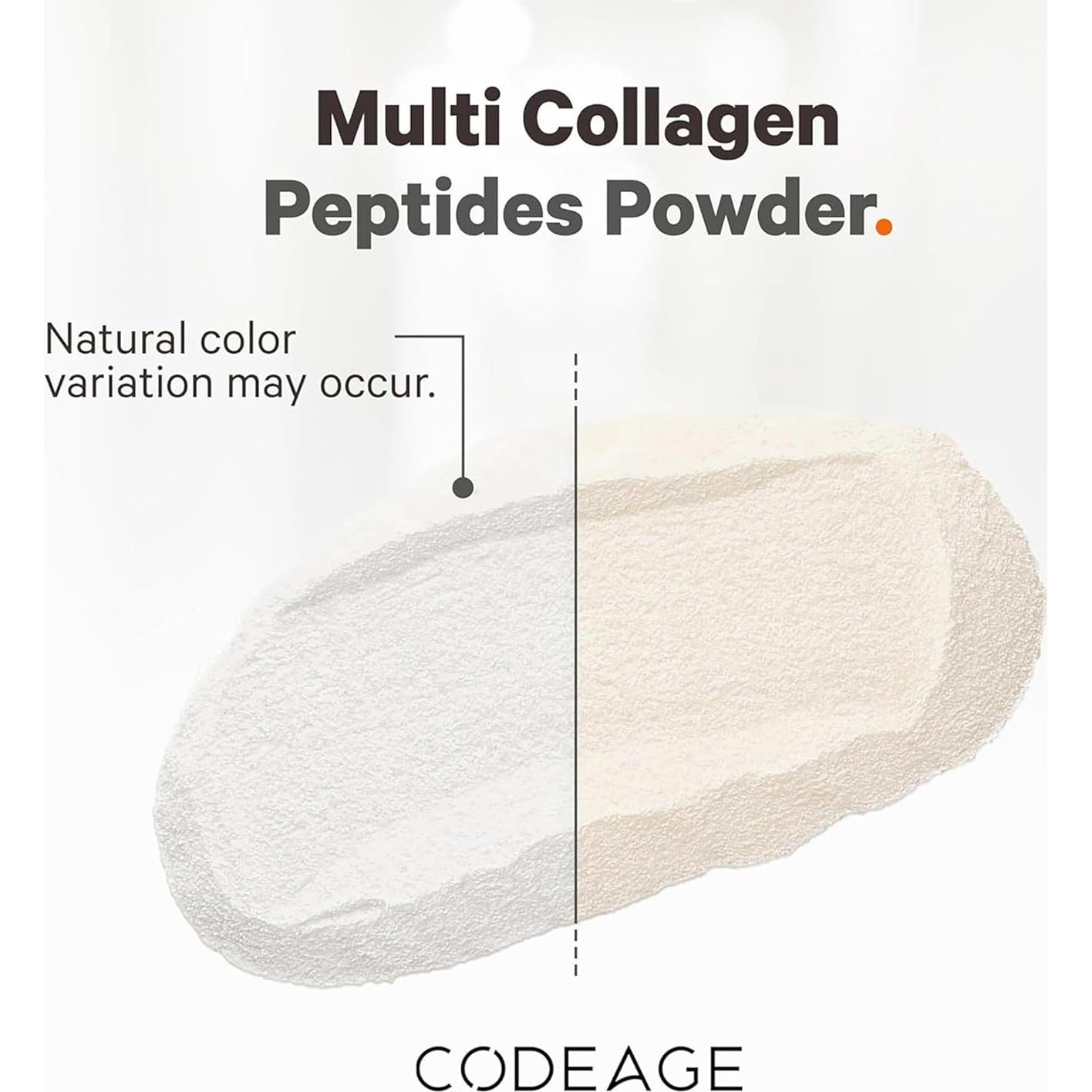 Polvo de Colágeno Múltiple Codeage 0.57 kg - Hidrolizado Sin Sabor