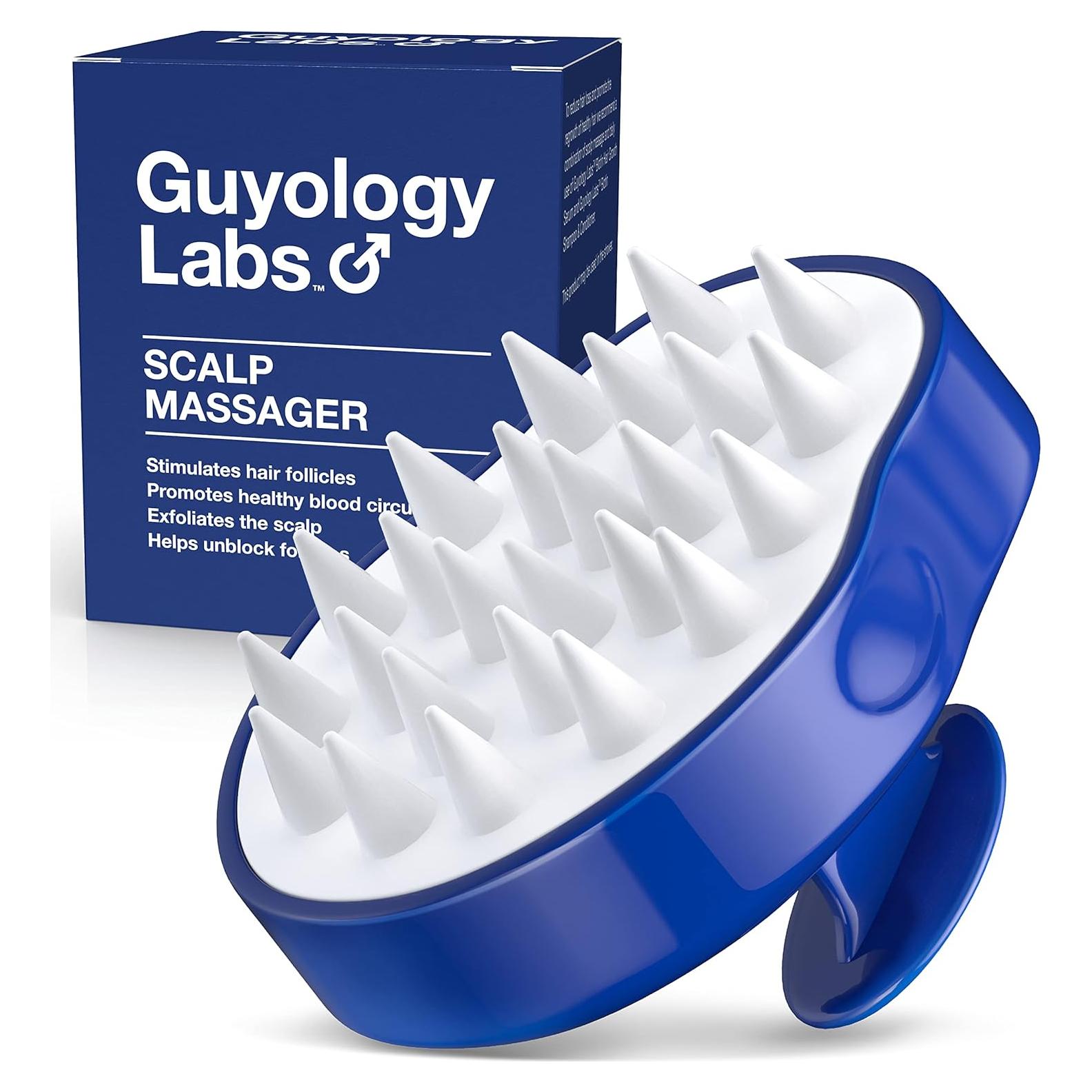 Masajeador de Cuero Cabelludo Guyology Labs - Estimula Crecimiento