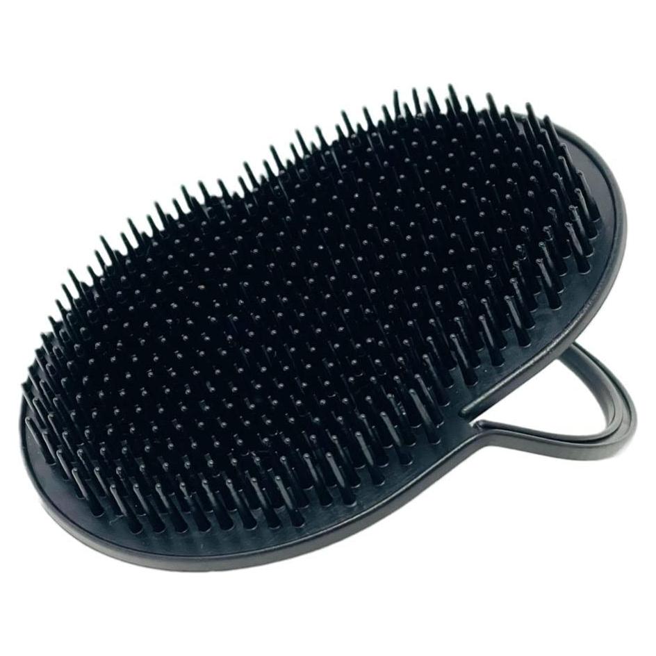 Cepillo de Champú de Palma G.B.S - Cerdas Suaves Negro