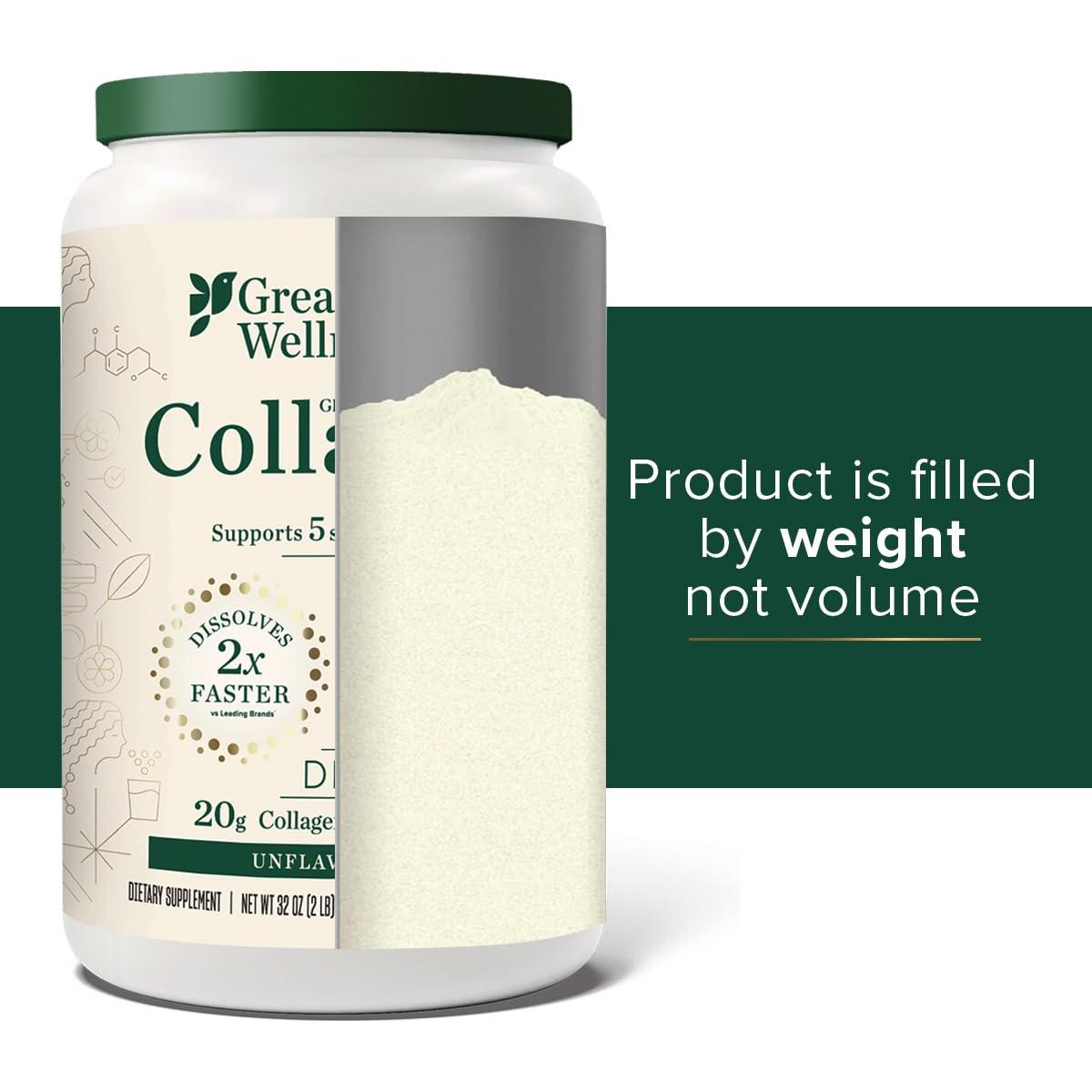 Polvo de Péptidos de Colágeno Bovino Great Lakes 907 g - Sin Sabor