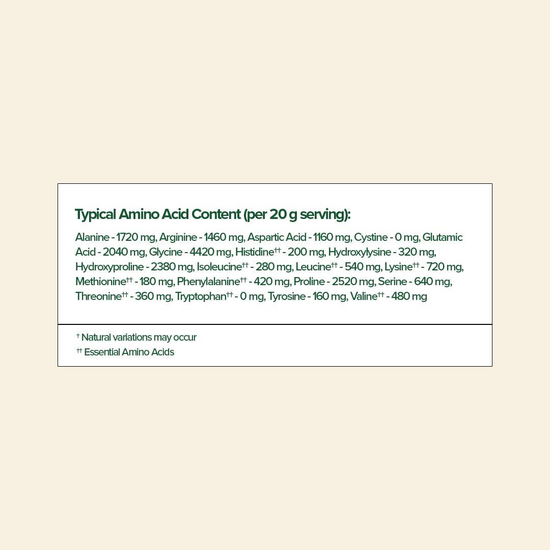 Polvo de Péptidos de Colágeno Bovino Great Lakes 907 g - Sin Sabor