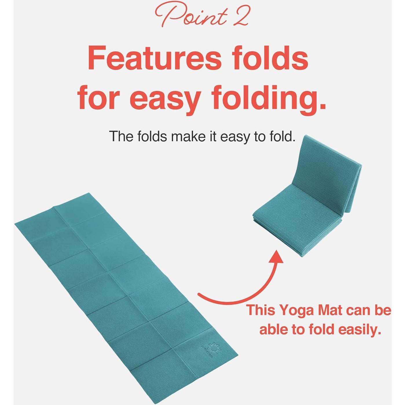 Colchoneta de Yoga Plegable Primasole 4mm Verde Jango