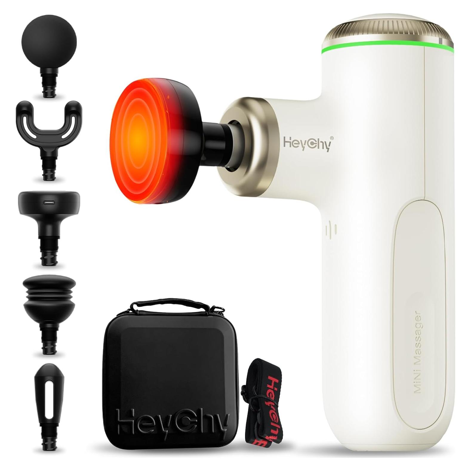 Mini Pistola de Masaje HEYCHY CUTE X MAX con Calor 46°C