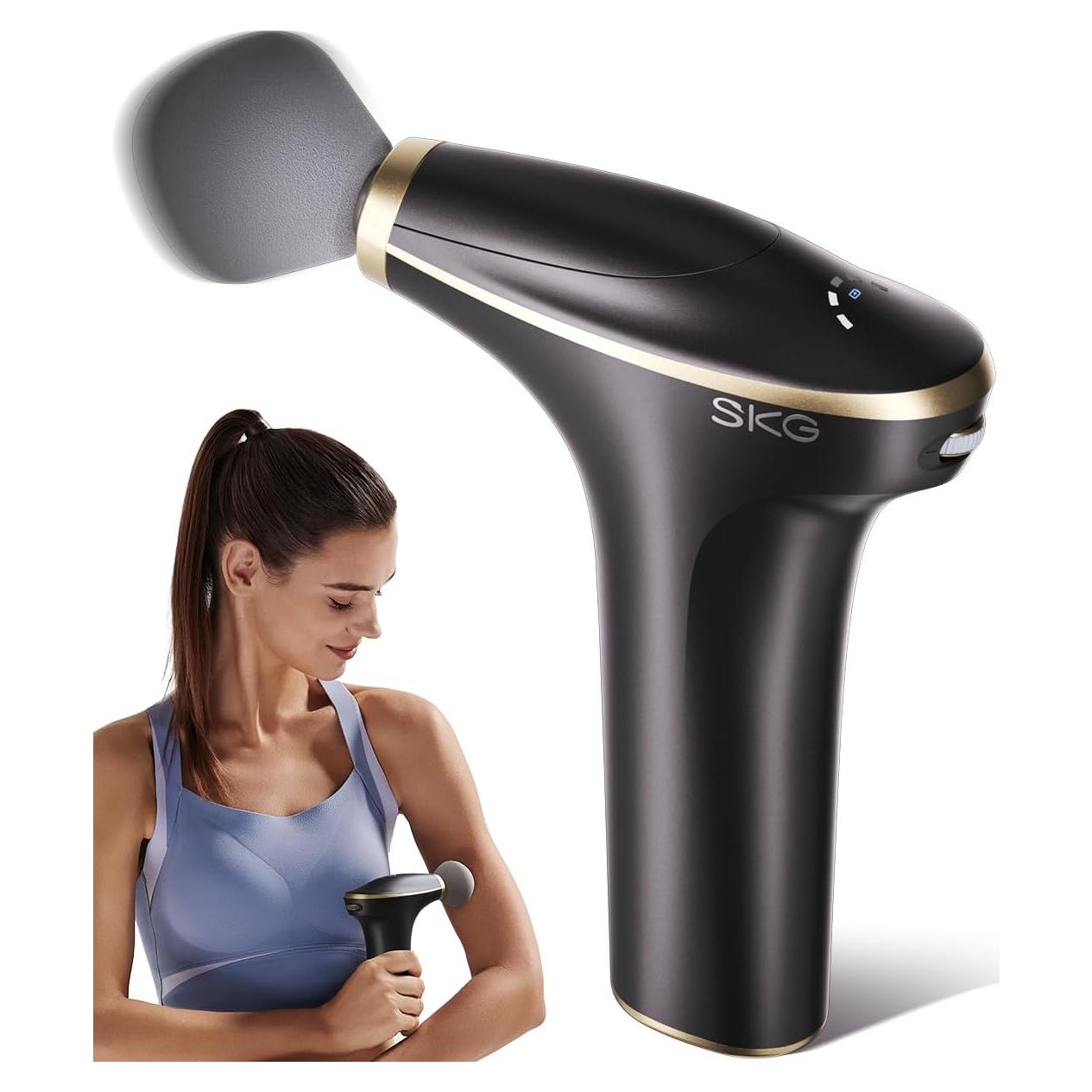 Pistola de Masaje SKG FS700 Tejido Profundo 10mm Portátil