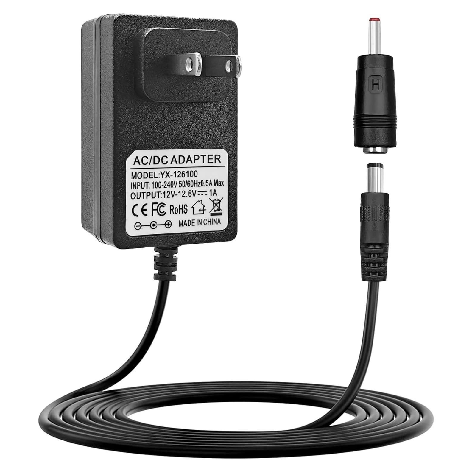 Cargador 12V-12.6V 1A GnoTis para Pistolas de Masaje