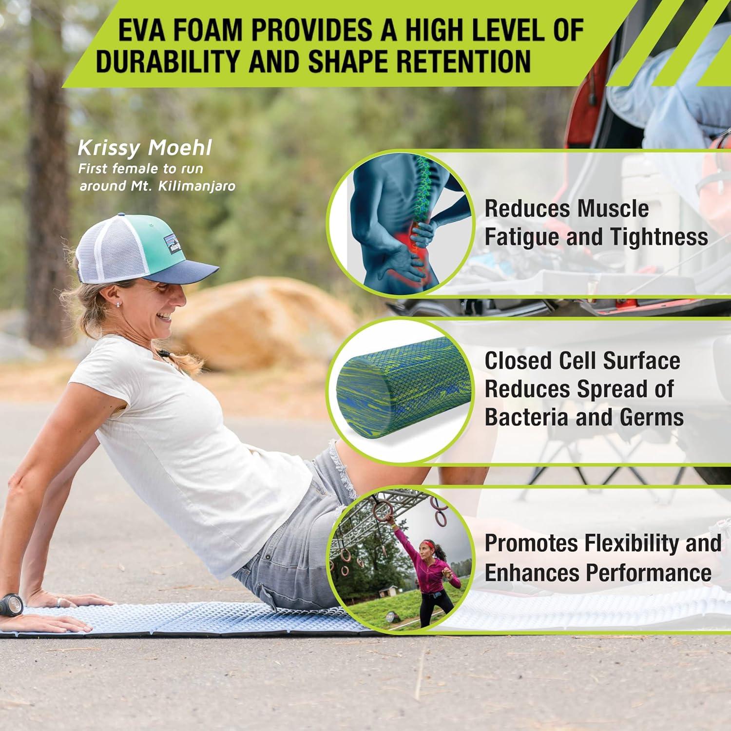 Rodillo de Espuma Pro-Tec Athletics 15.24cm x 88.9cm