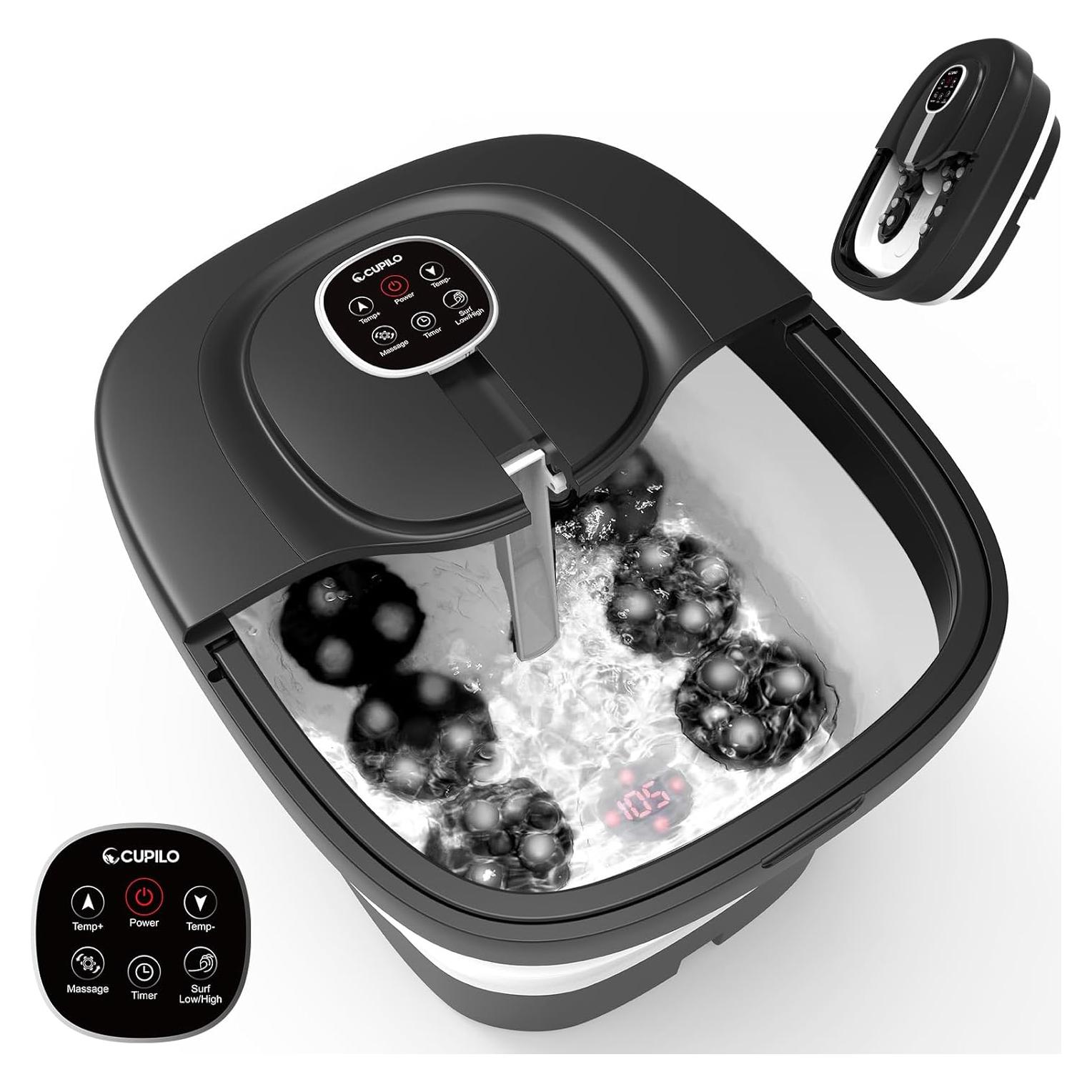 Masajeador de pies Shiatsu motorizado CUPILO con calor