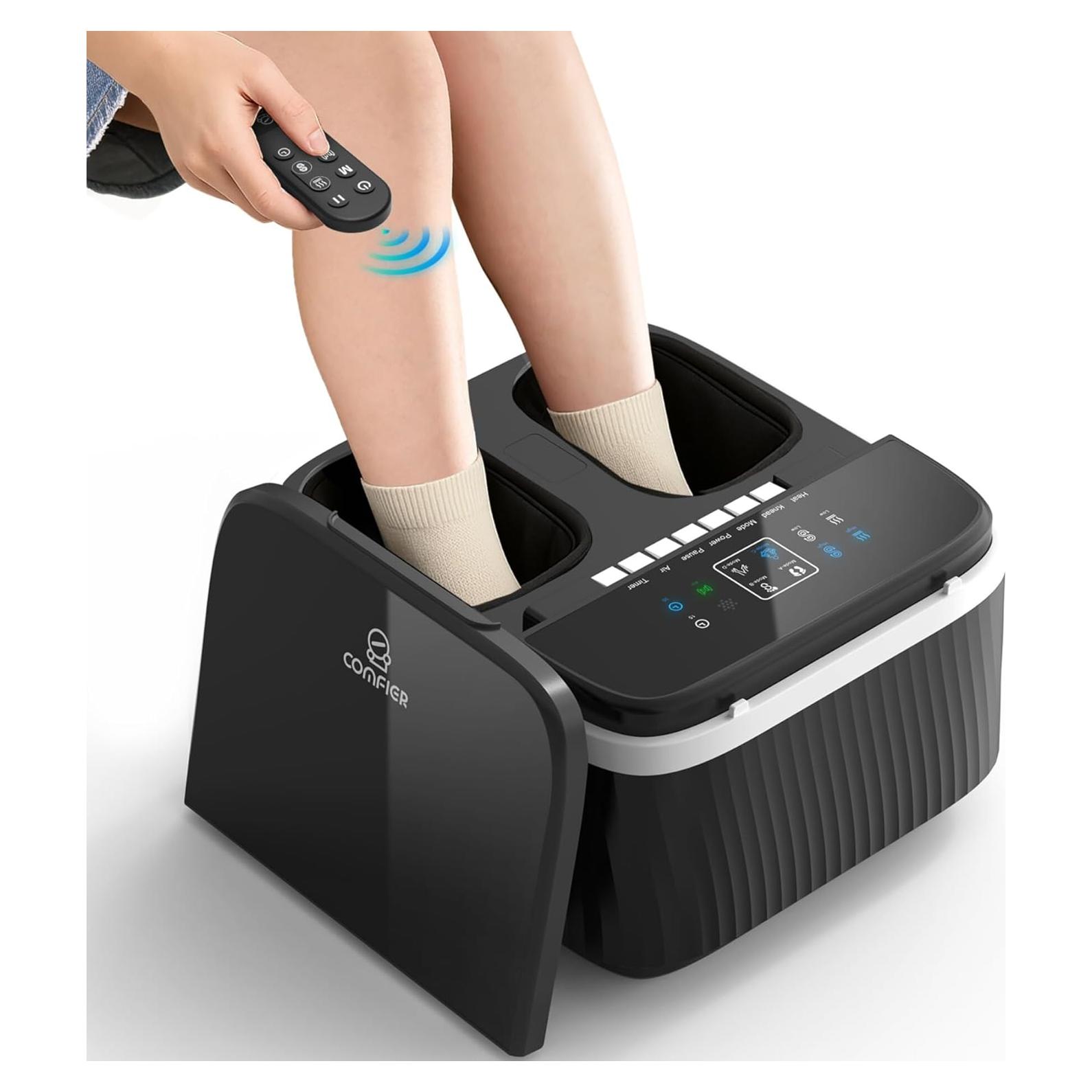 Masajeador de Pies Shiatsu COMFIER con Calor y Control Remoto