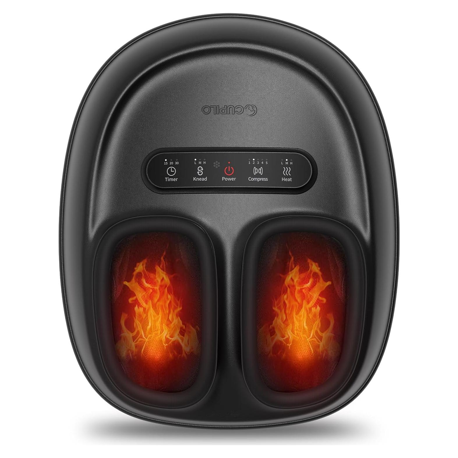 Masajeador de pies CuPiLo CPL-5551 con calor y compresión