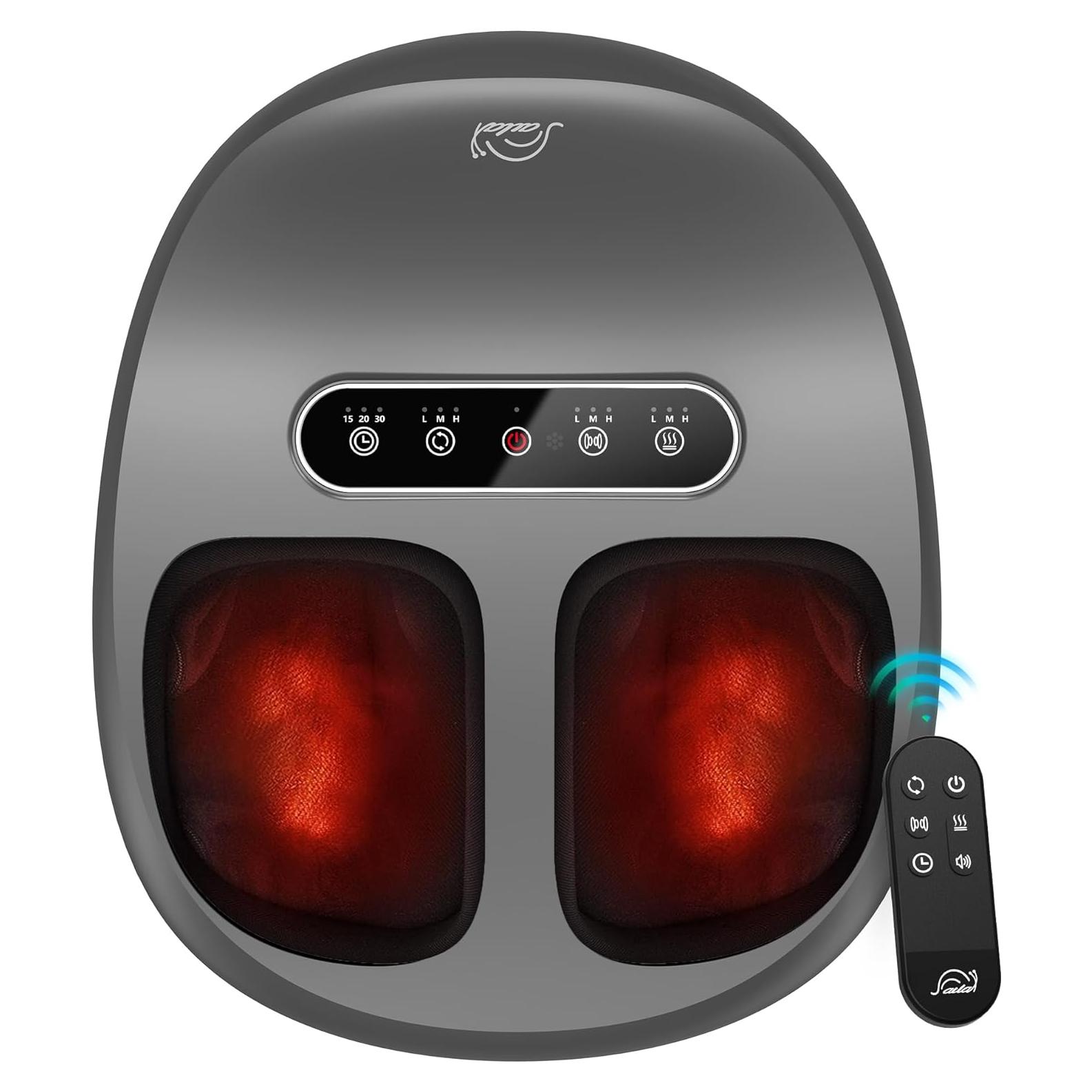 Masajeador de pies Snailax SL-532 con calor y compresión