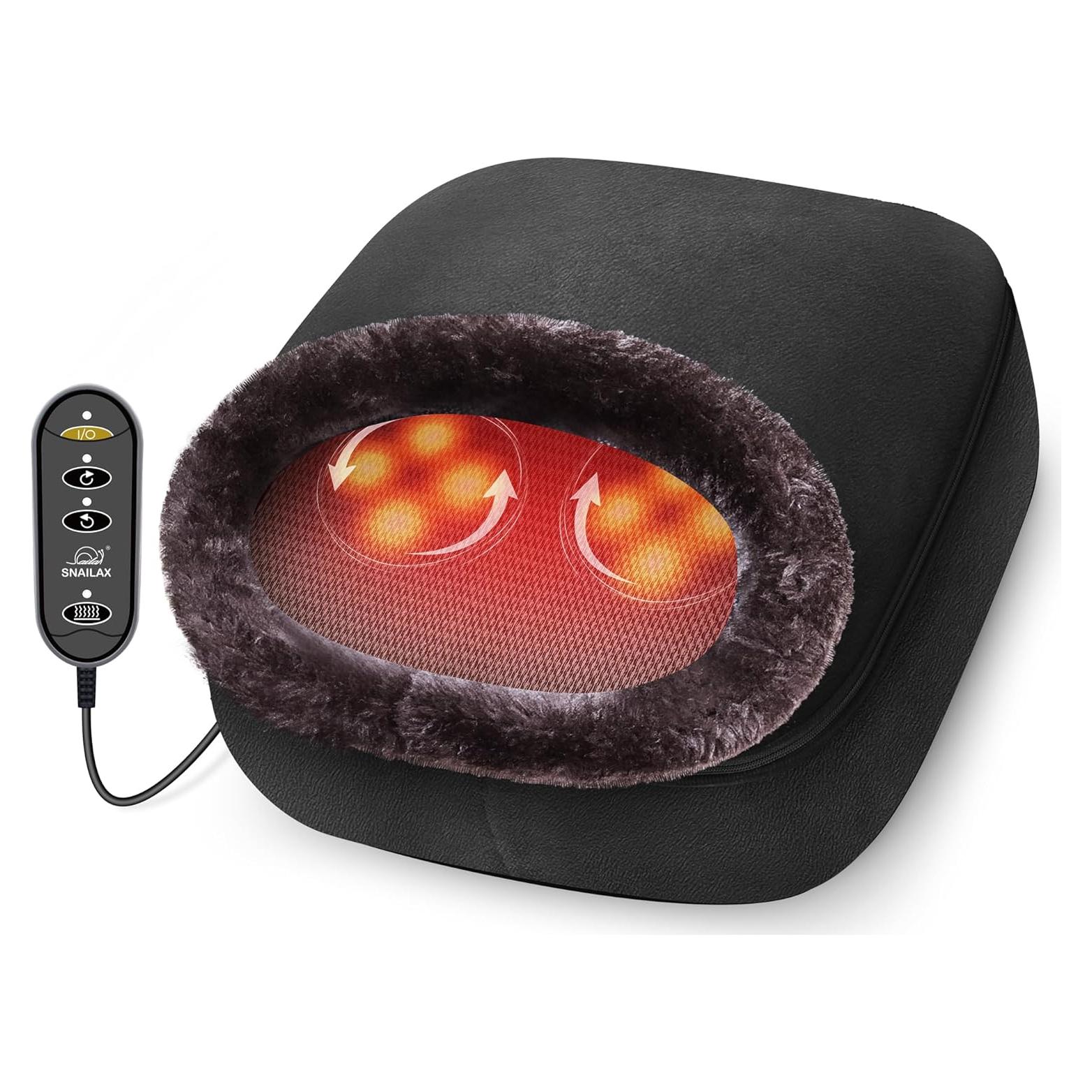 Masajeador de pies Snailax SL-522SN 2 en 1 con calefacción