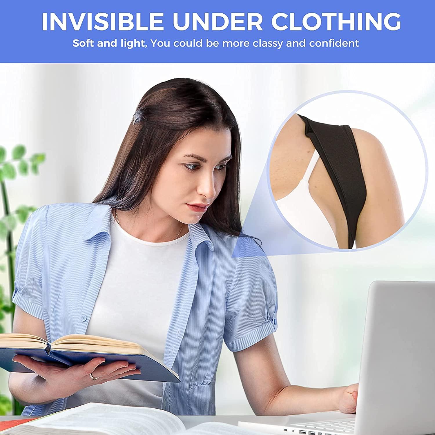 Corrector de Postura Ajustable Alsoay para Hombres y Mujeres