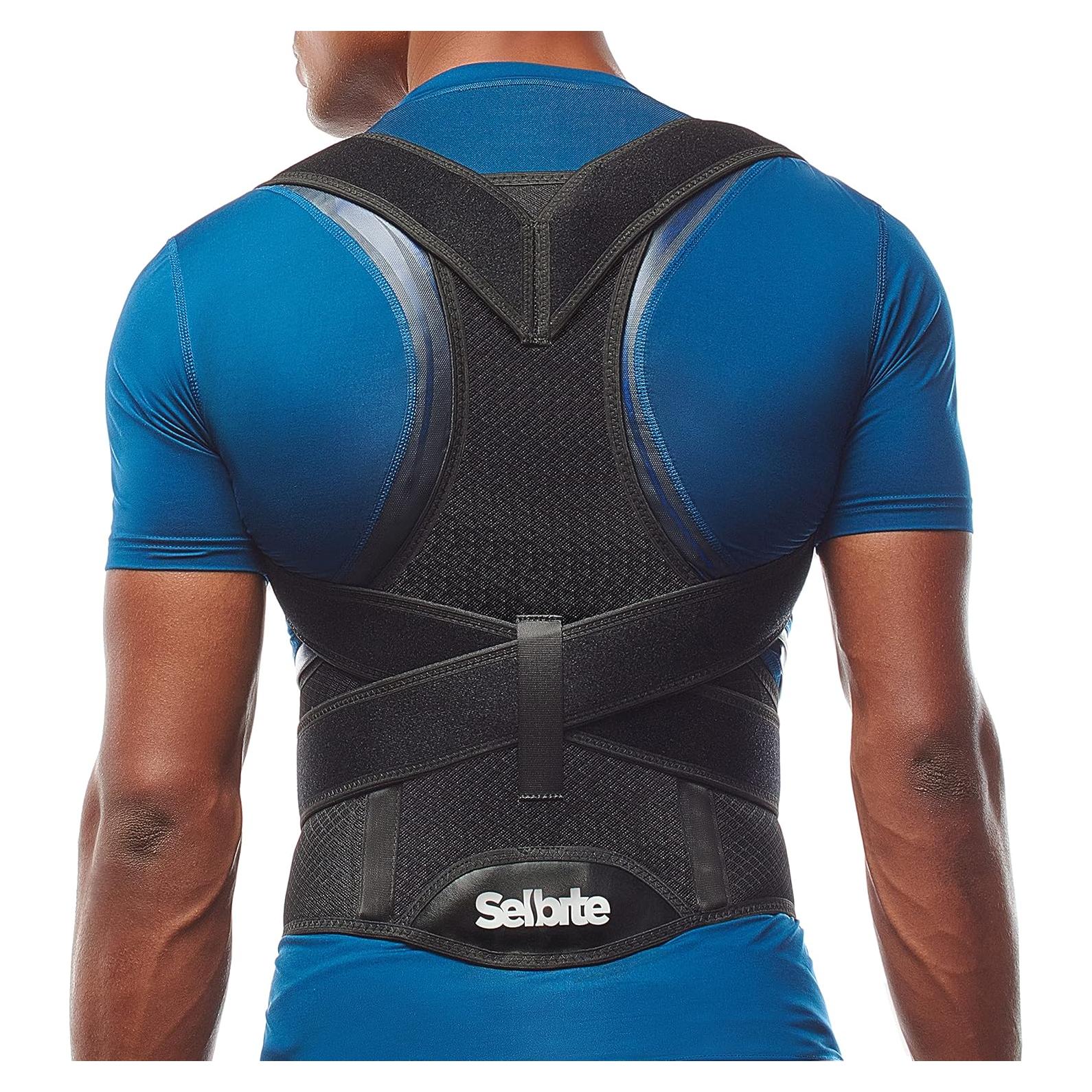 Corrector de Postura Selbite Ajustable para Alivio de Espalda