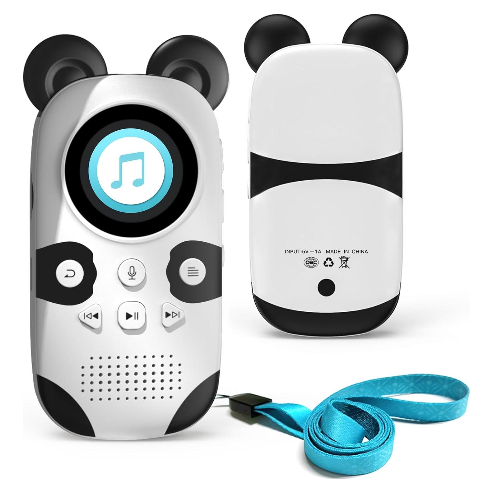 Reproductor MP3 Bluetooth ODEJOI 64GB para Niños Panda