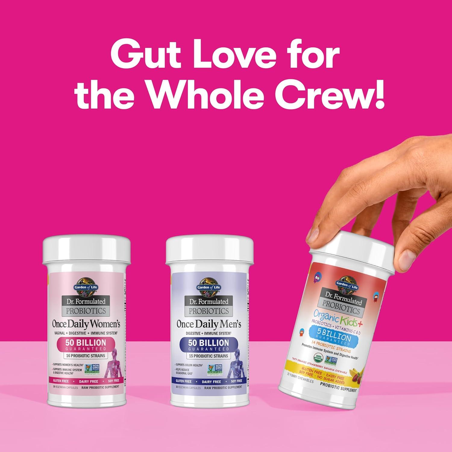 Probioticos Jardín de la Vida 50 Mil Millones para Mujeres 30 Cápsulas