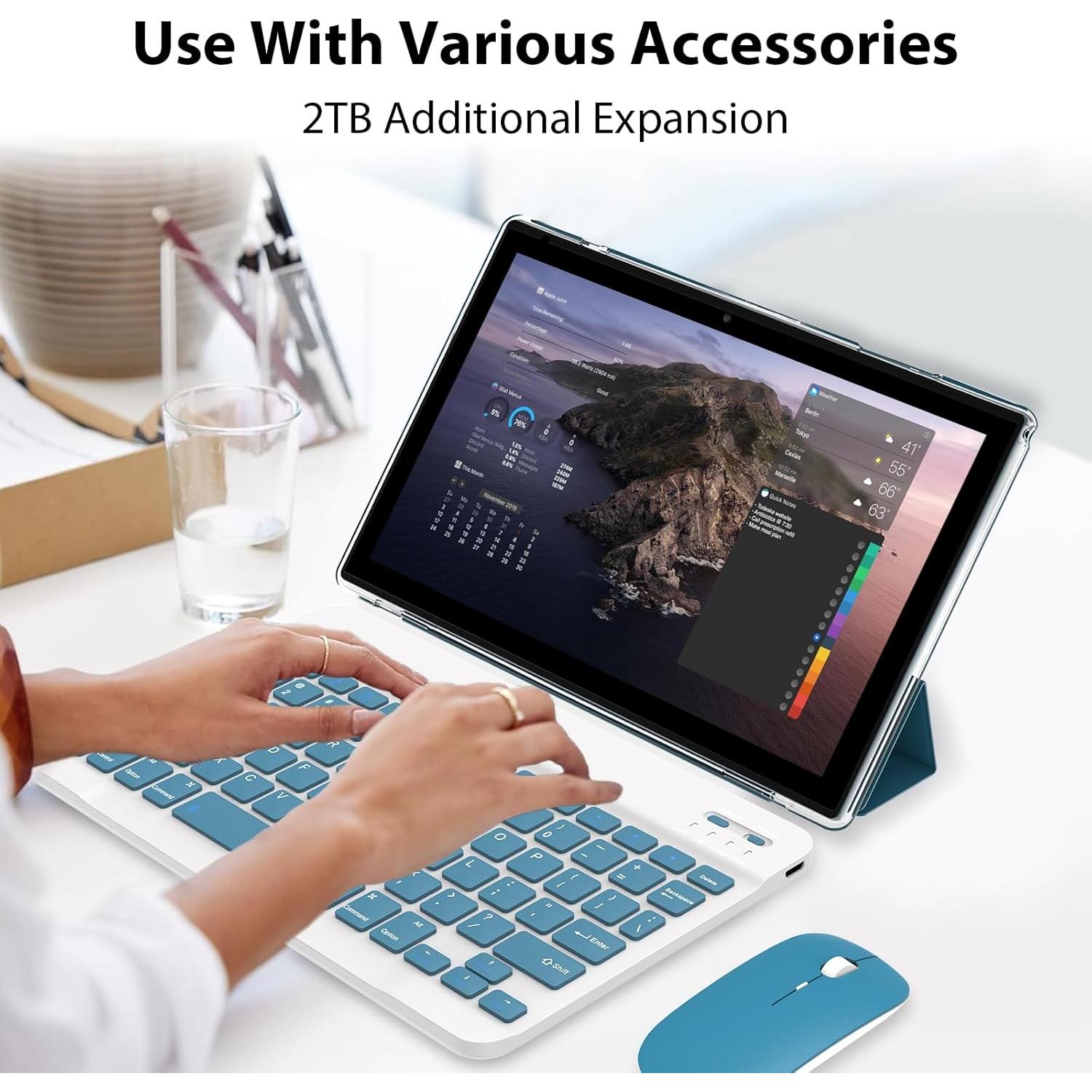 Tableta Android 15 CUPEISI 10.1" 18GB RAM 128GB ROM 2TB