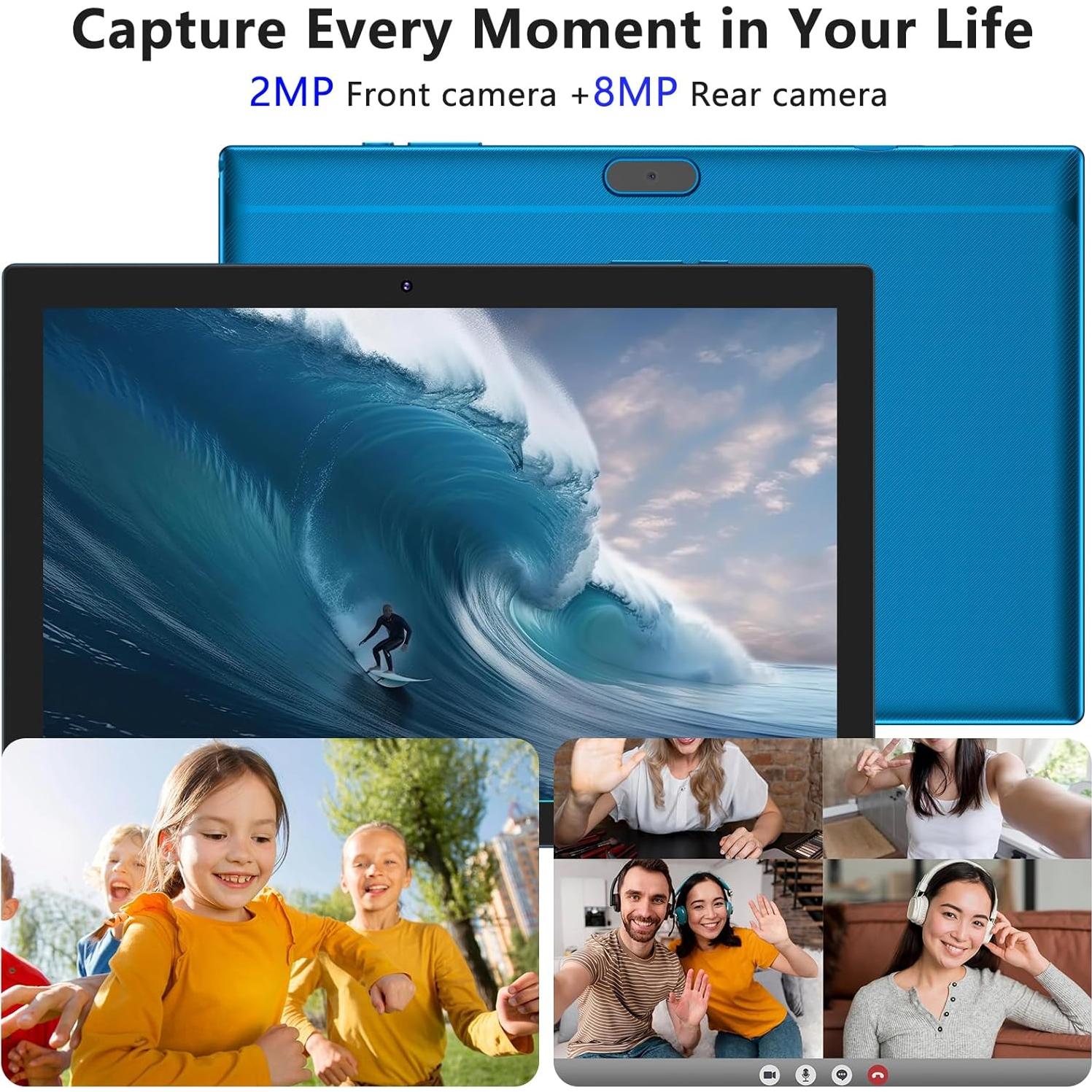 Tableta Android 15 CUPEISI 10.1" 18GB RAM 128GB ROM 2TB