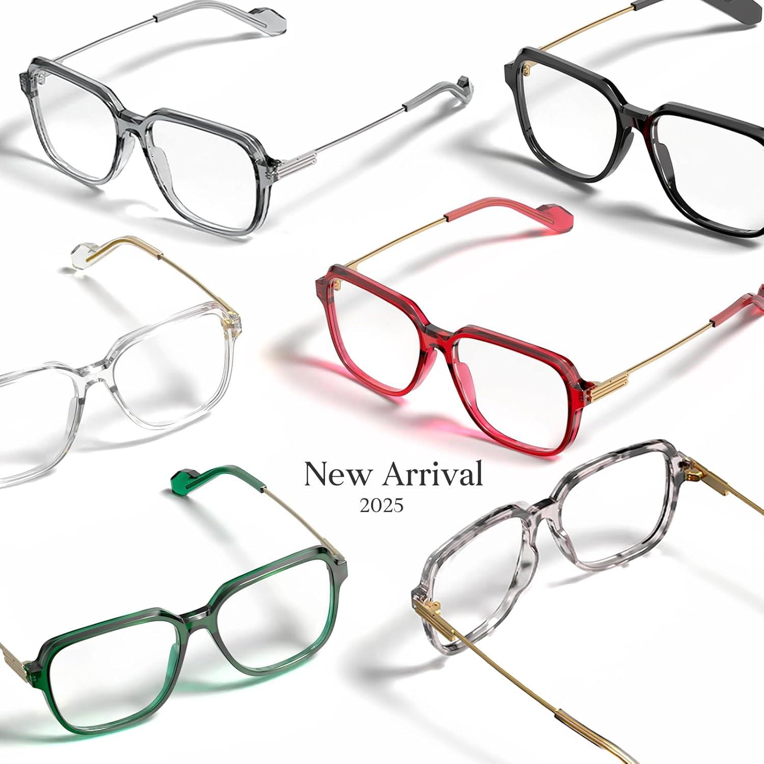 Gafas Bloqueo Luz Azul VISOONE Ryan Cuadradas TR90 Verde