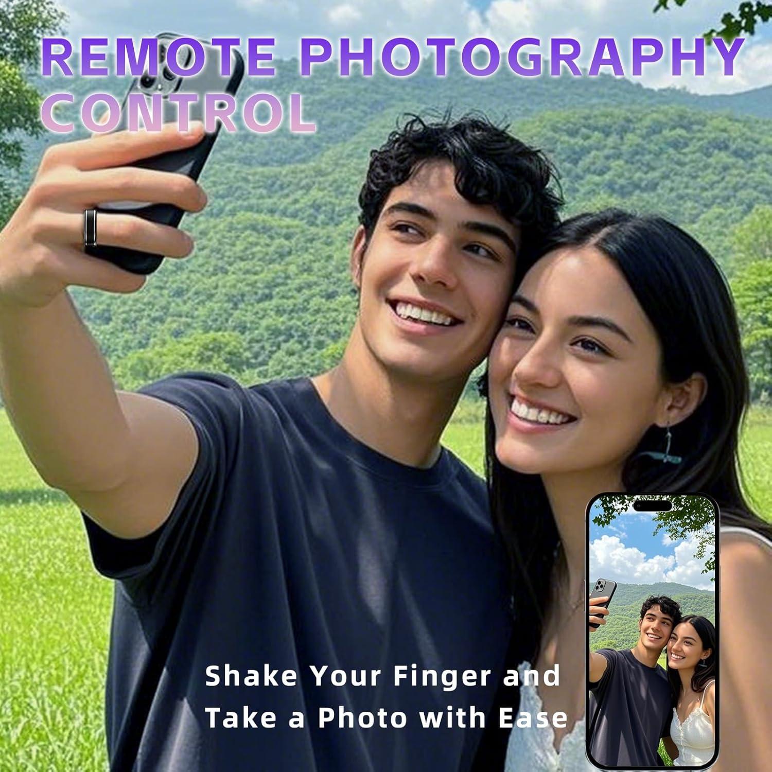 Anillo inteligente Anarow para hombres - Monitoreo de salud 5ATM