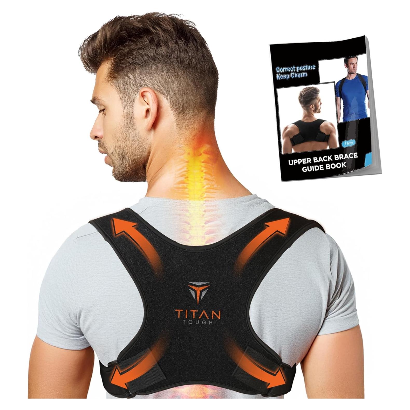 Faja Correctora de Postura Titan Tough Ajustable L-XXL