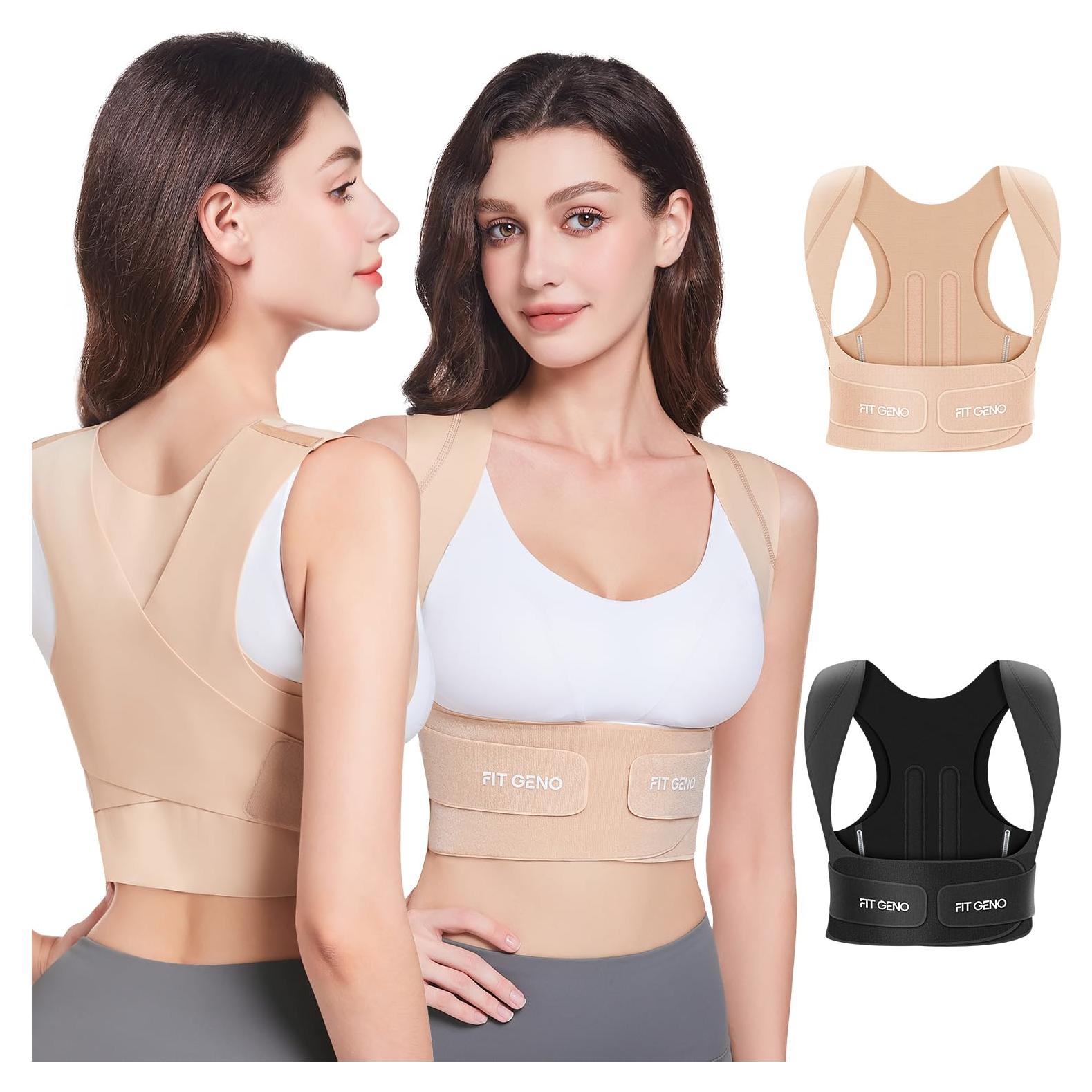 Corrector de Postura Fit Geno para Mujeres - Faja Invisible M