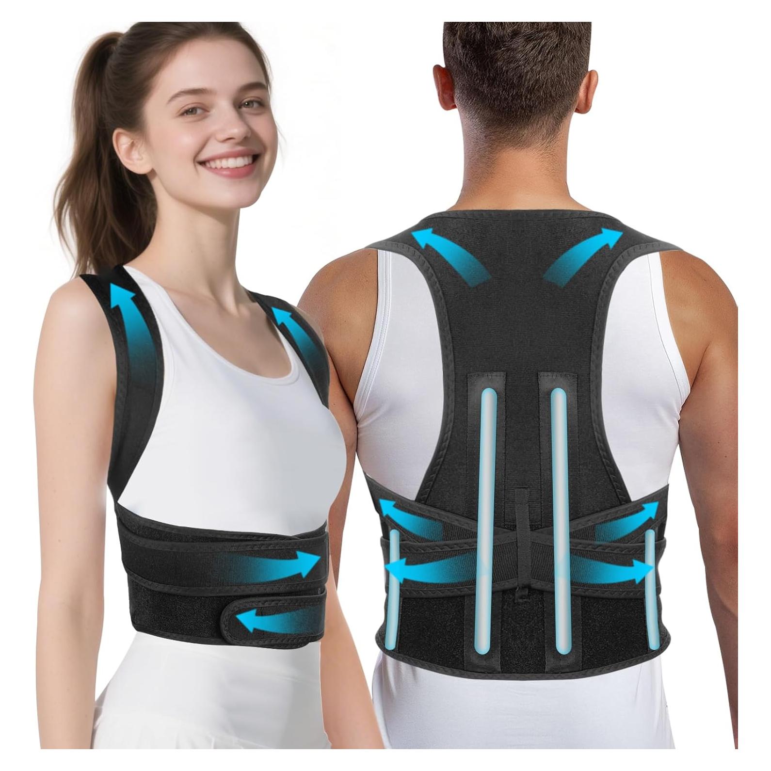 Corrector de Postura Ajustable J.COXLOD para Hombres y Mujeres