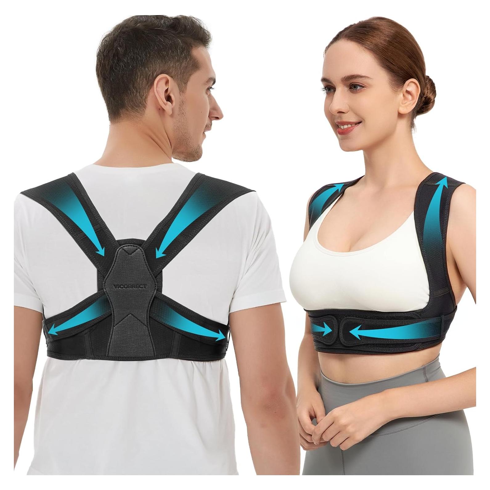 Corrector de Postura Vicorrect Ajustable para Espalda - Faja Ergonómica