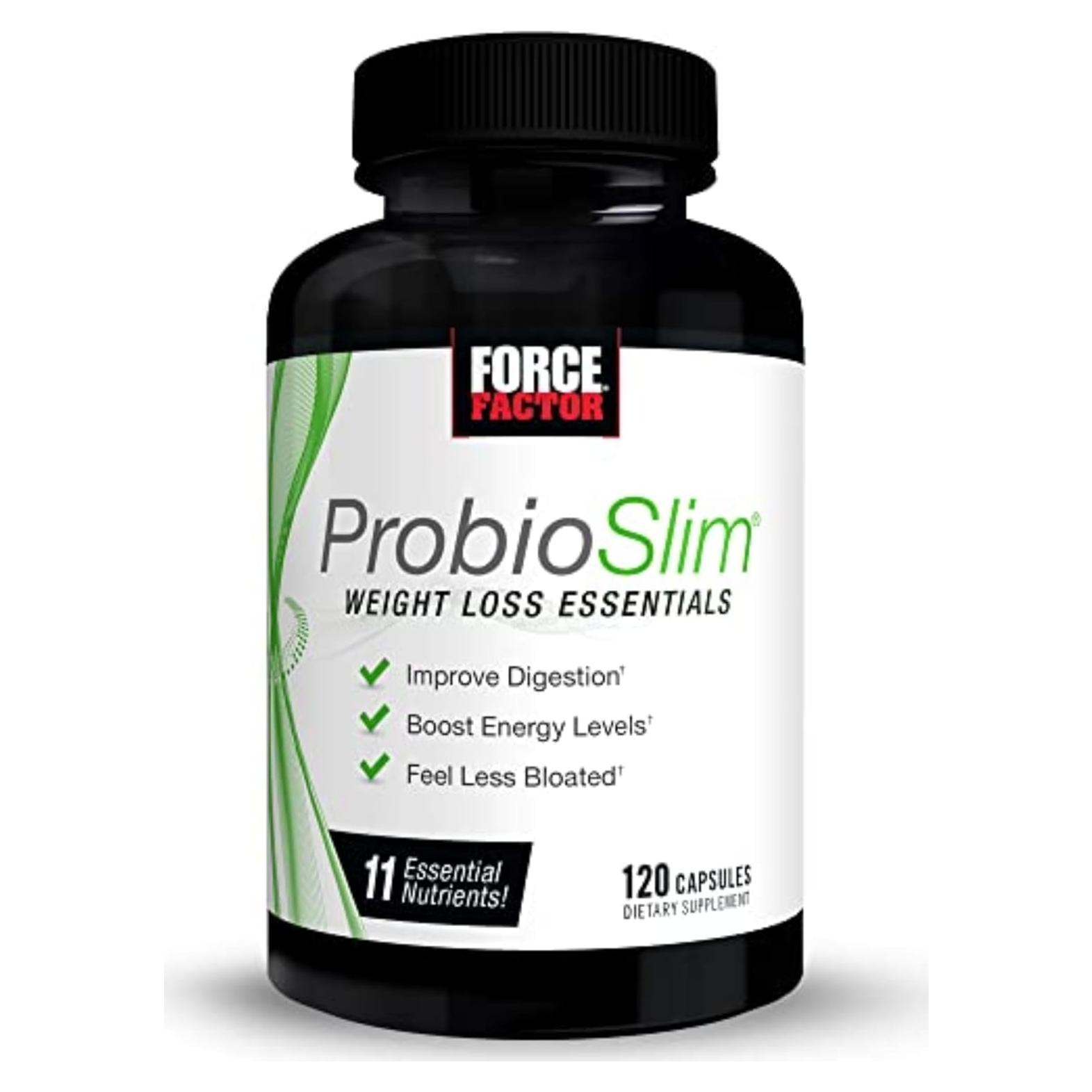 Suplemento Probiótico Force Factor ProbioSlim 120 Cápsulas