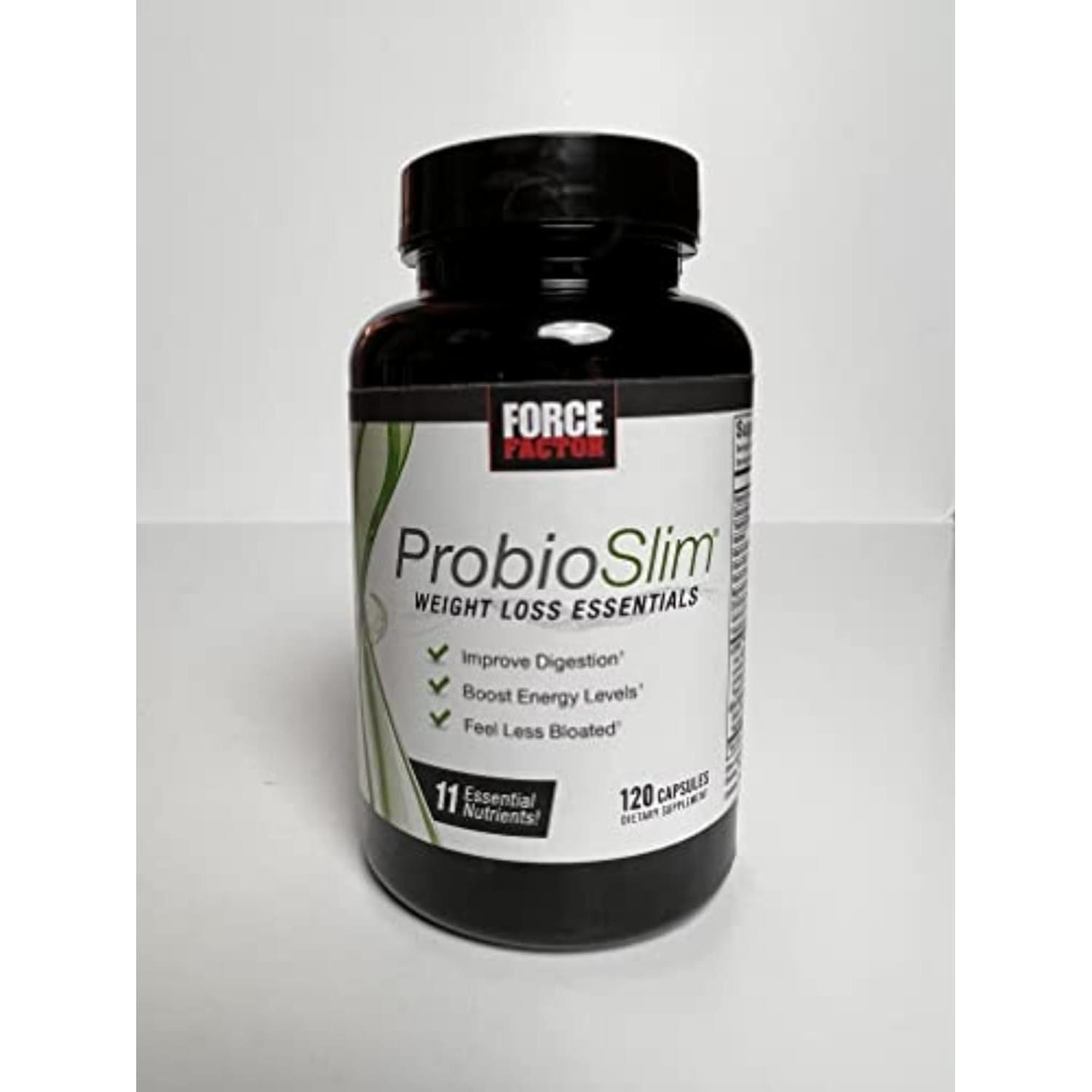 Suplemento Probiótico Force Factor ProbioSlim 120 Cápsulas
