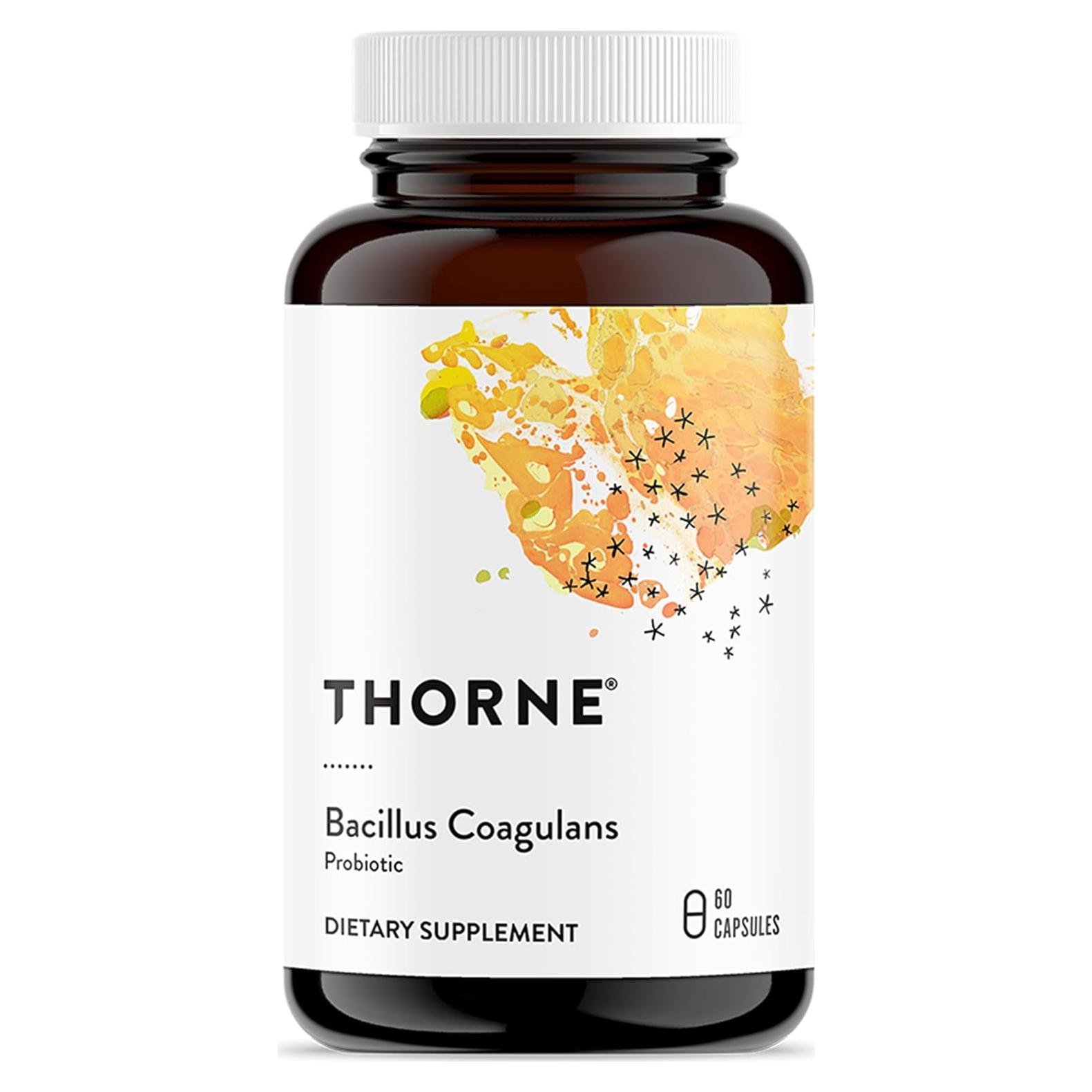 Suplemento Probiótico Thorne Bacillus Coagulans 60 Cápsulas