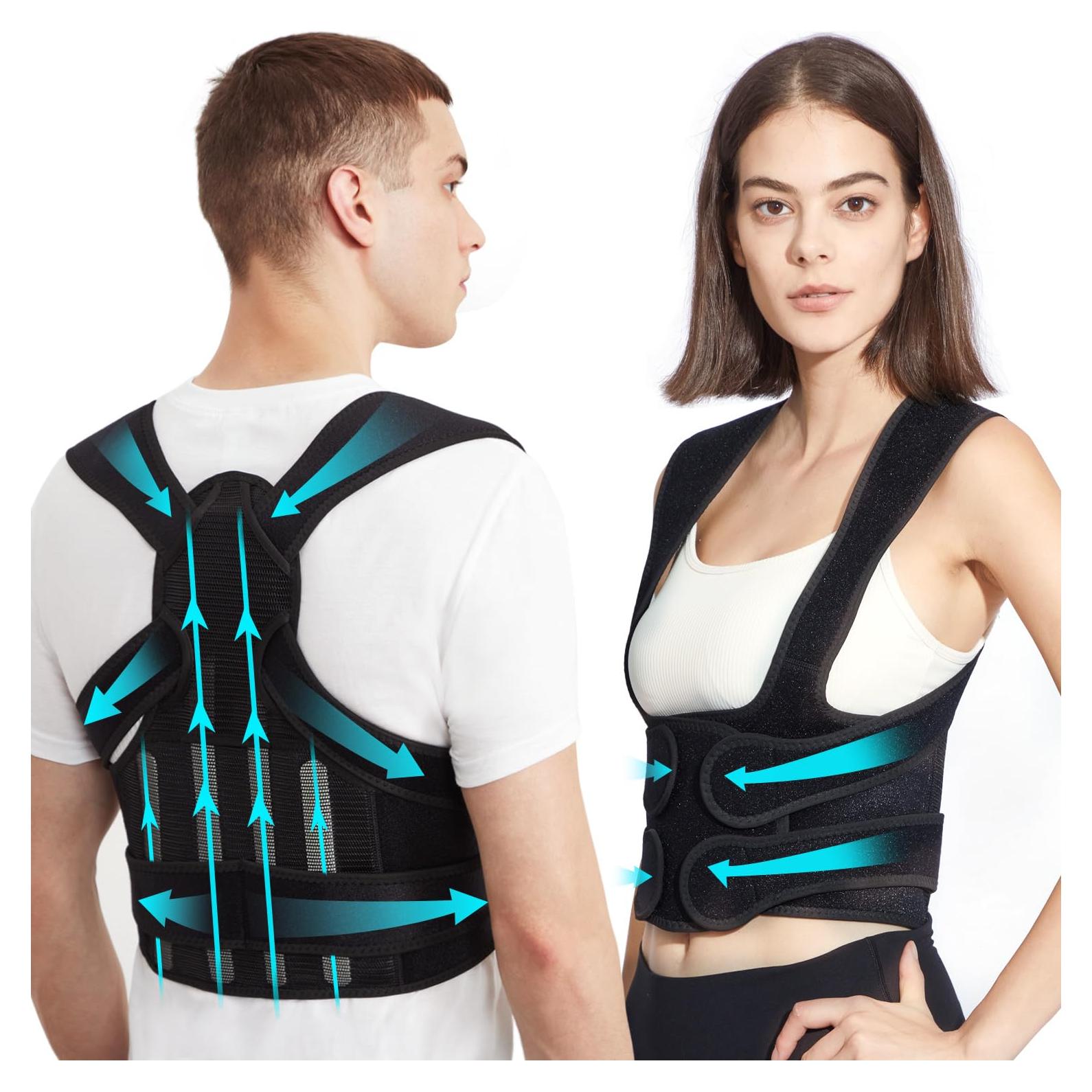 Corrector de Postura KD X-Large - Alivio Dolor Espalda y Hombros