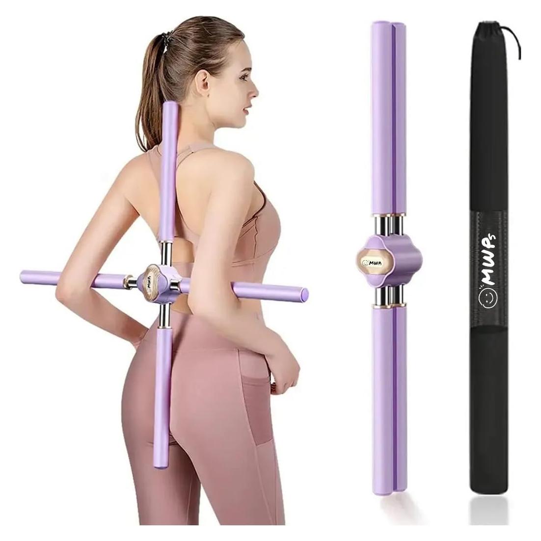 Corrector de Postura Genérico MWPS Ajustable 58-86 cm Púrpura