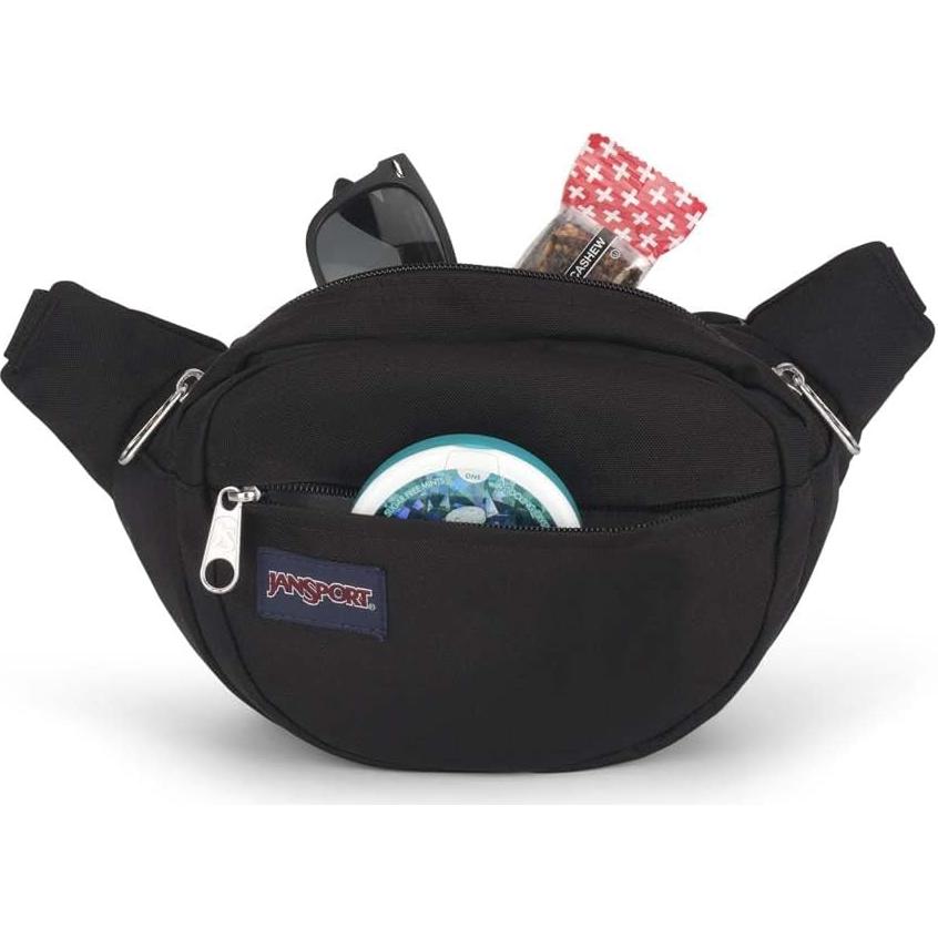 Mochila de Cintura JanSport Fifth Avenue Unisex Negra 15x30x5cm