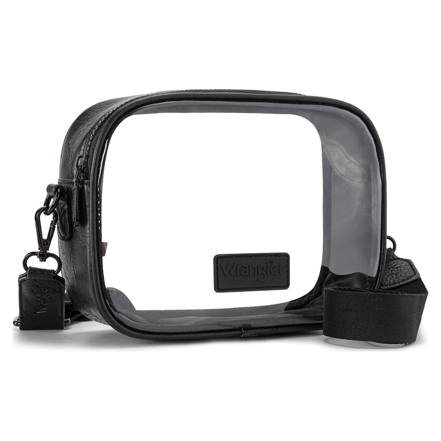 Bolso Transparente Montana West para Eventos - 19.56x16cm