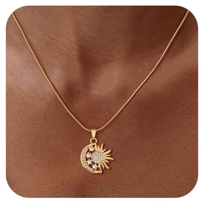 Collar en Capas CHESKY de Oro 14K Hipoalergénico para Mujeres