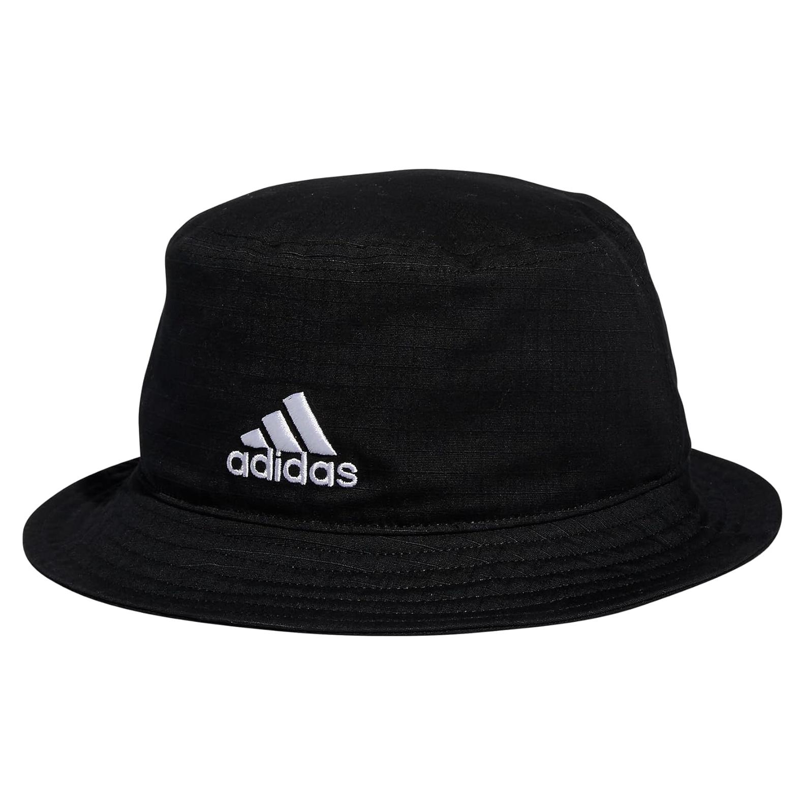 Sombrero de Cubo adidas Essentials Plus Mujer Negro/Blanco