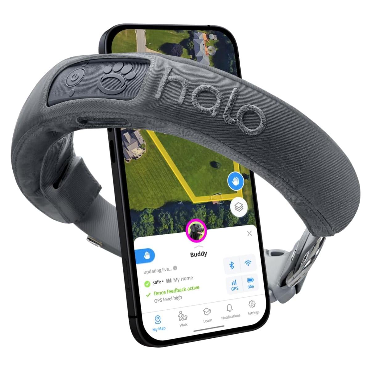 Halo Collar 3 - Collar GPS Inalámbrico para Perros Mediano/Grande