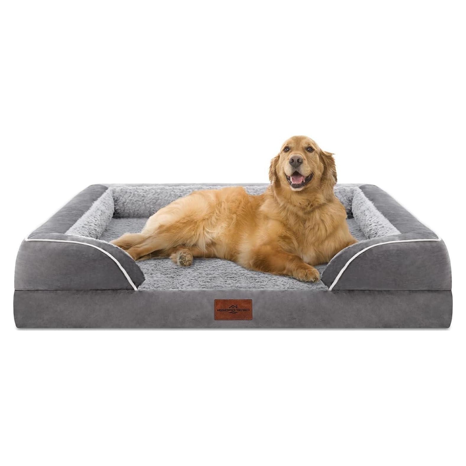 Cama Ortopédica Impermeable para Perros Grandes Comfort Expression