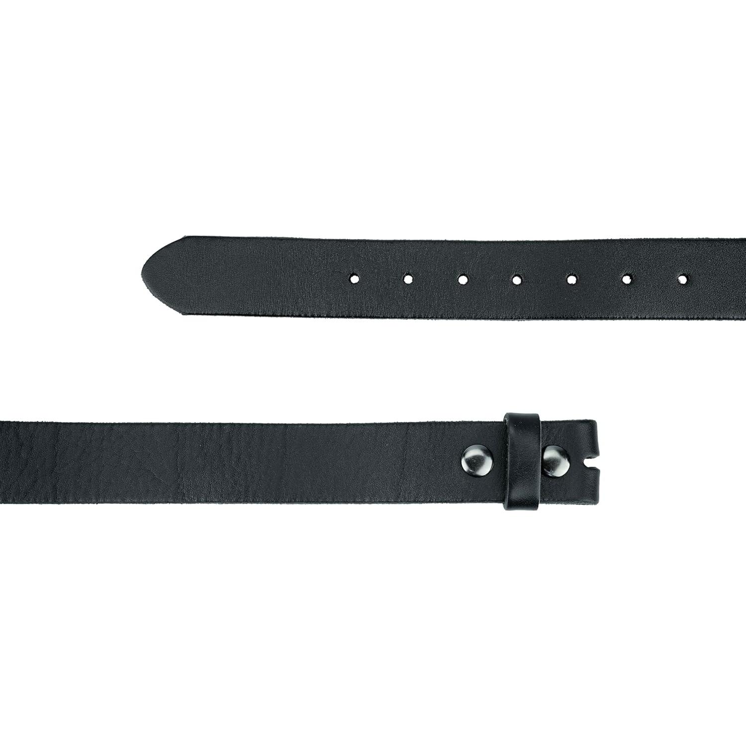 Correa de Cinturón de Cuero Genuino Vintage 3.81 cm