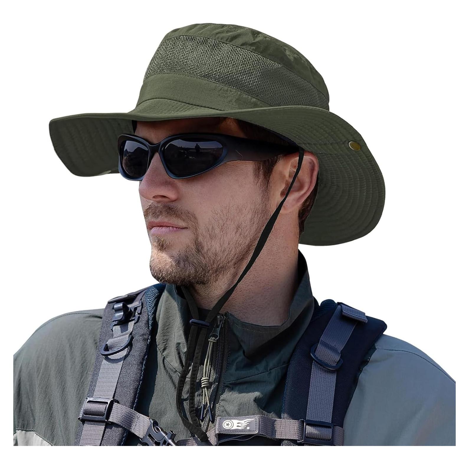 Sombrero de Pesca ZOORON UPF 50+ Transpirable Verde Militar