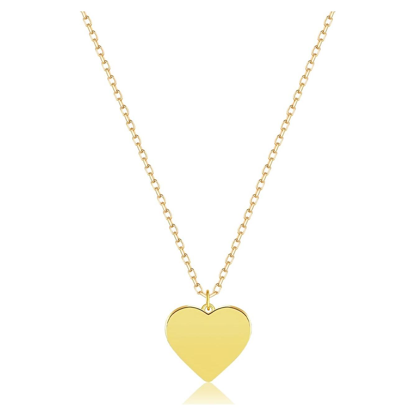 Collar Cruz Dorada 18K BSTGEKELY Ajustable para Mujeres