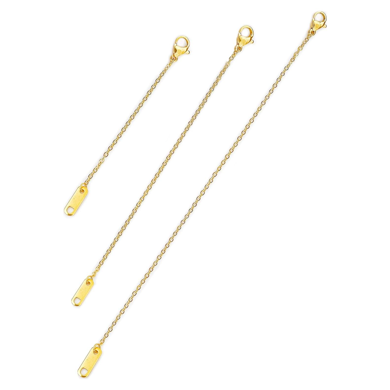 Extensores de Collar Hipoalergénicos Altitude Boutique 3 Piezas